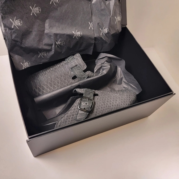 The Shoe Surgeon Black Python Luxe Mule Men's 10 / Women's 11.5 - Picture 7 of 15